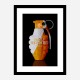Hermes Orange Grenade Wall Art Hermes Orange Grenade Wall Art