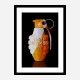 Hermes Orange Grenade Wall Art Hermes Orange Grenade Wall Art