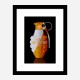 Hermes Orange Grenade Wall Art Hermes Orange Grenade Wall Art