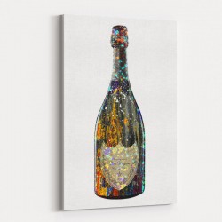 Dom Perignon Champagne Splash Wall Art