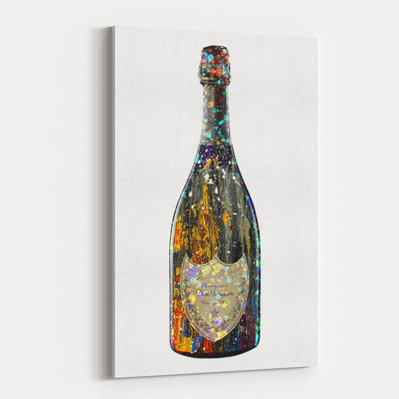 Dom Perignon Champagne Splash Wall Art Dom Perignon Champagne Splash Wall Art