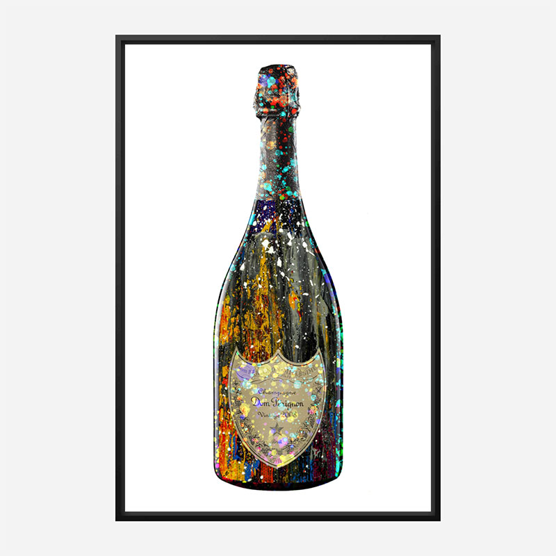 Dom Perignon Champagne Splash Wall Art Dom Perignon Champagne Splash Wall Art