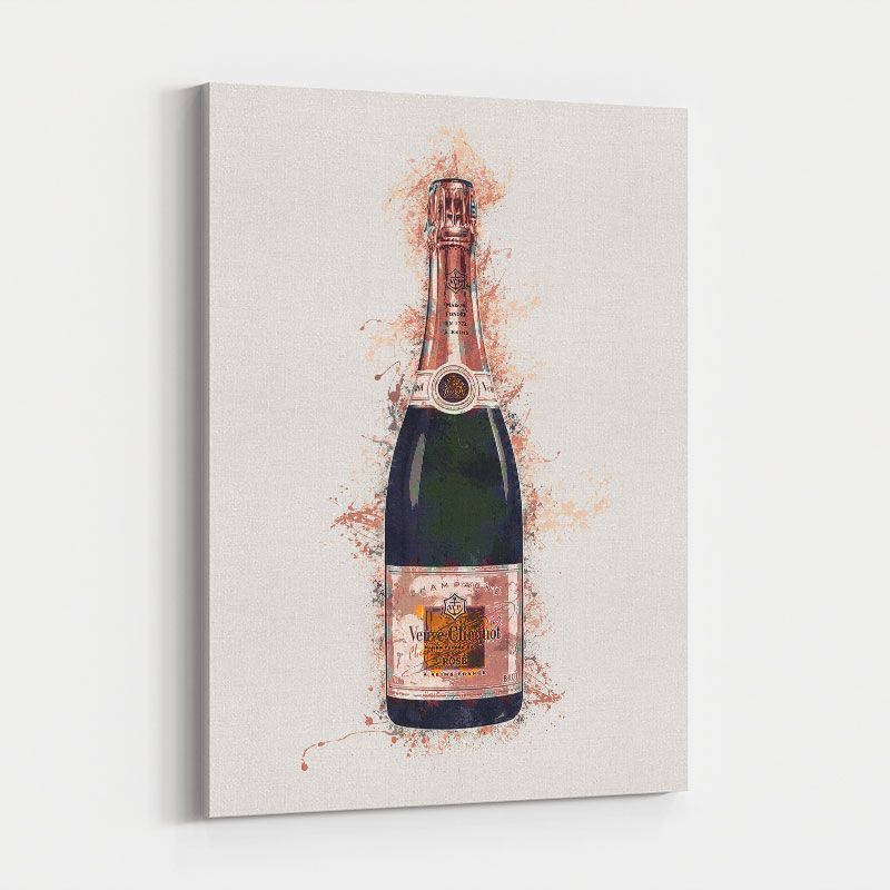 Veuve Clicquot Champagne Art Print