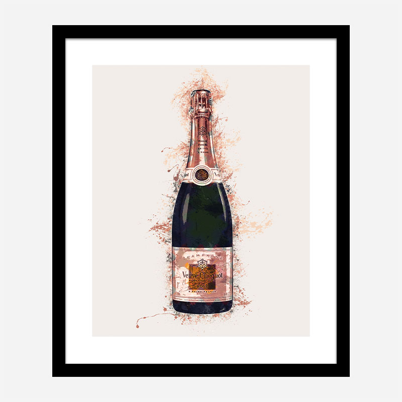 Veuve Clicquot Champagne Art Print