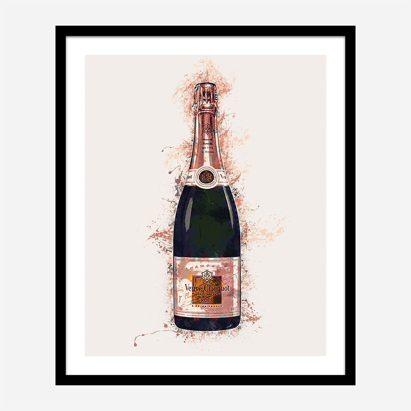 Veuve Clicquot Champagne Art Print