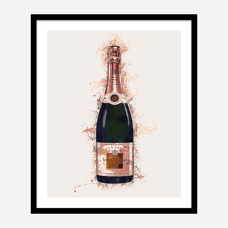  Veuve Clicquot Champagne Poster, Liquor Wall Art, Champagne  Wall Decor 12 x 16: Posters & Prints