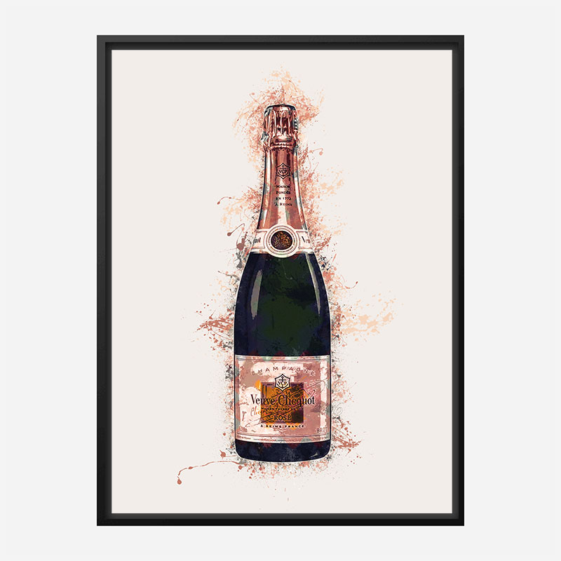 Veuve Clicquot Champagne Art Print