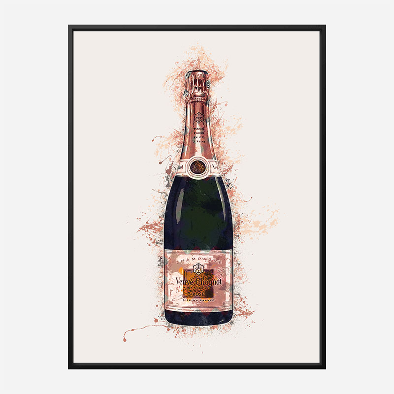 Veuve Clicquot Champagne Art Print