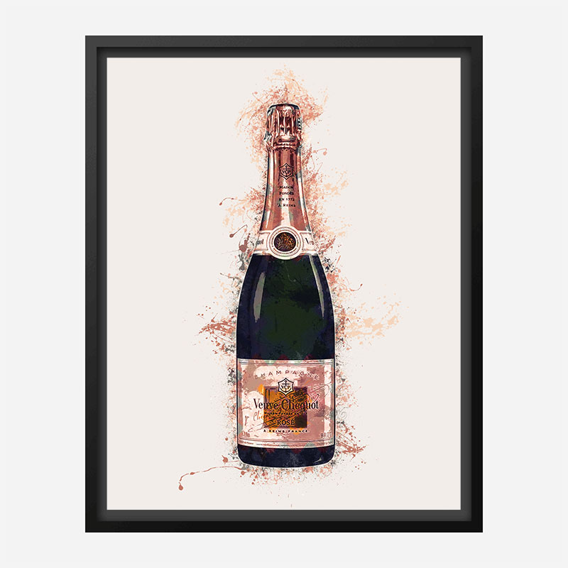 Veuve Clicquot Champagne Art Print