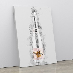 Veuve Clicquot Rich Rose Champagne Art Print