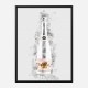 Veuve Clicquot Rich Rose Champagne Art Print