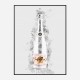 Veuve Clicquot Rich Rose Champagne Art Print