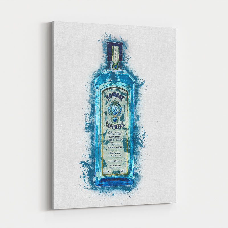 Sapphire Blue Art Print