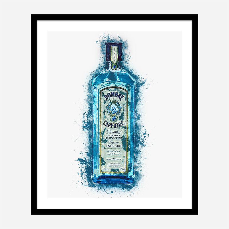 Sapphire Blue Art Print
