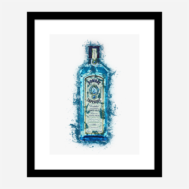 Sapphire Blue Art Print