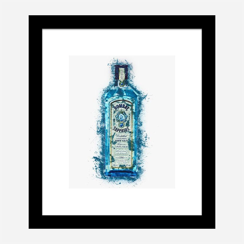 Sapphire Blue Art Print