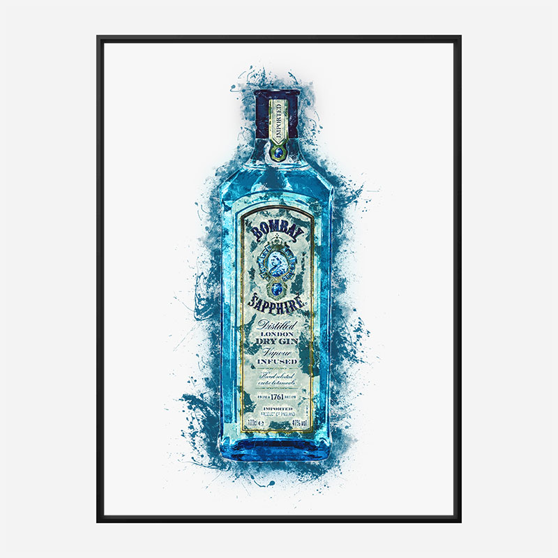 Sapphire Blue Art Print