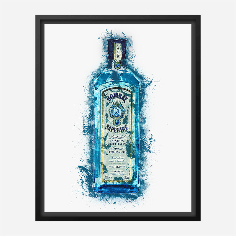 Sapphire Blue Art Print