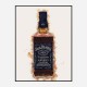 Jack Daniels Grunge Art Print