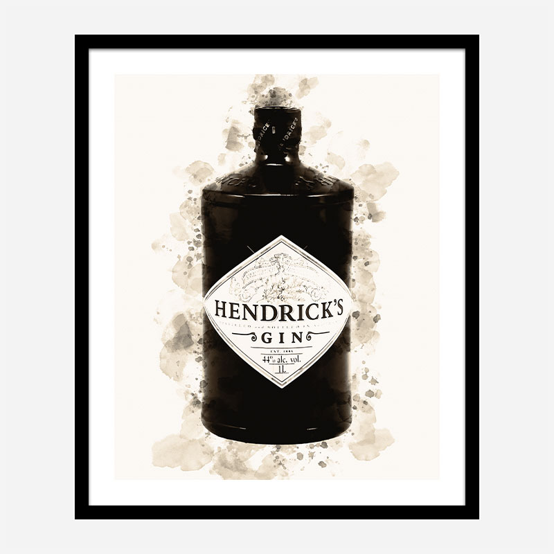 Hendrick's  Gin Art Print