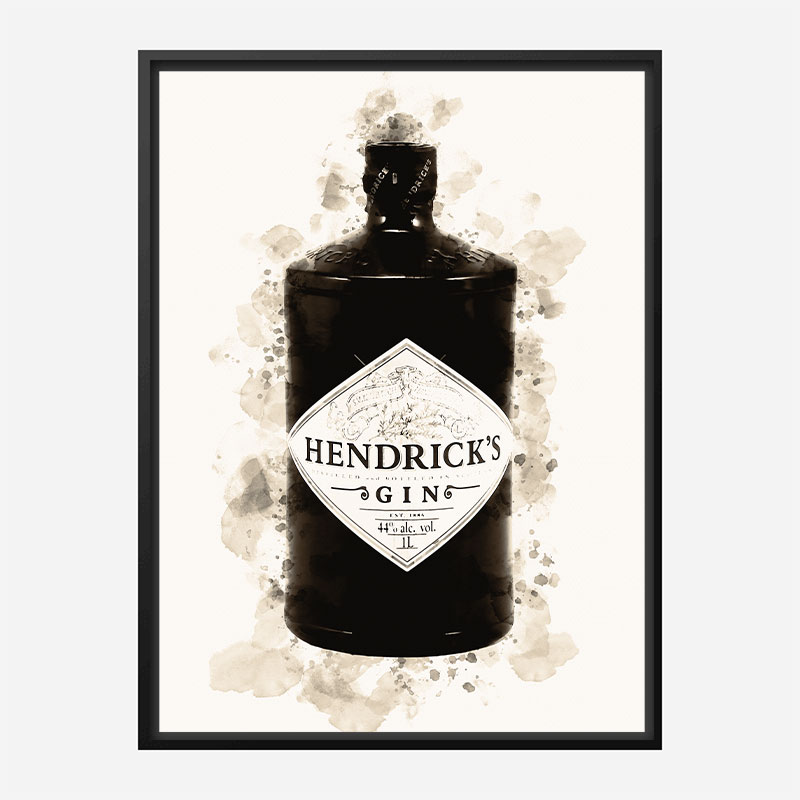 Hendrick's  Gin Art Print