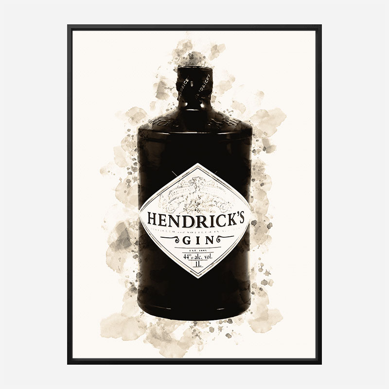 Hendrick's  Gin Art Print