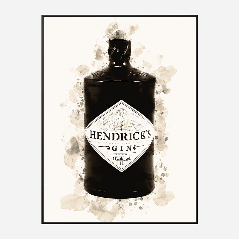 Hendrick's  Gin Art Print