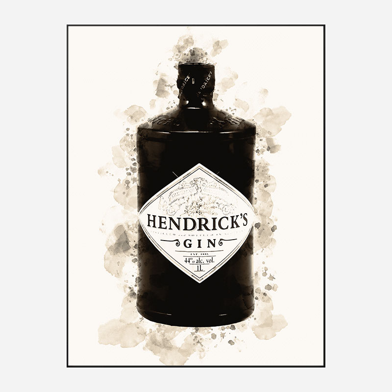 Hendrick's  Gin Art Print