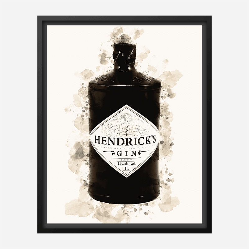 Hendrick's  Gin Art Print