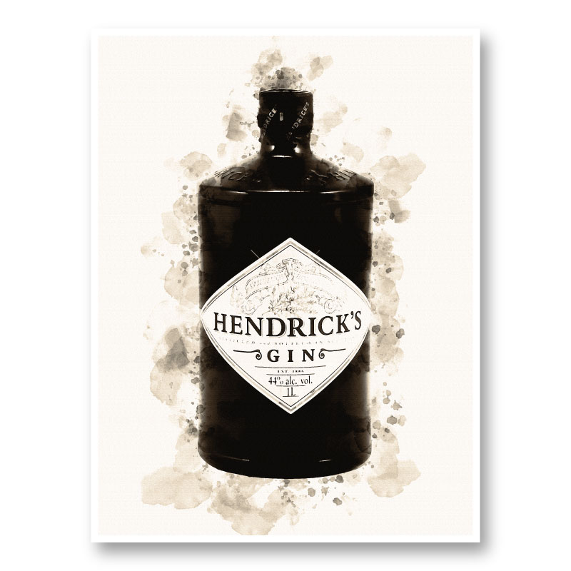 Hendrick's  Gin Art Print