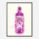 Hot Pink Gin Art Print