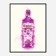 Hot Pink Gin Art Print