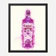 Hot Pink Gin Art Print