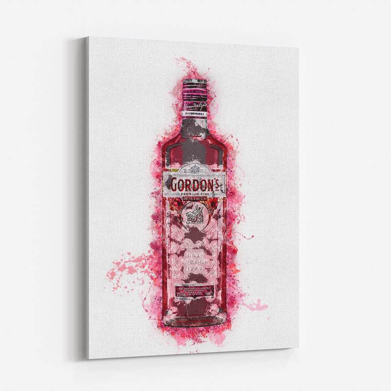 Pink Gin Art Print