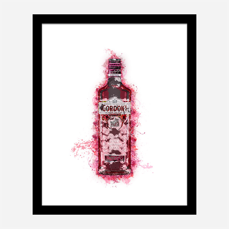 Pink Gin Art Print