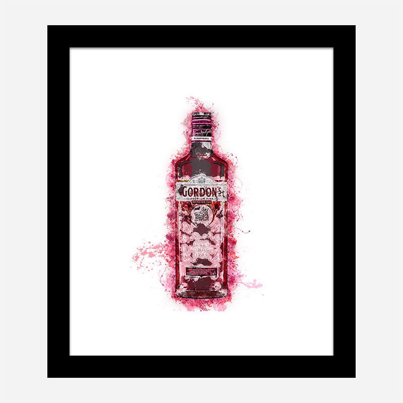 Pink Gin Art Print