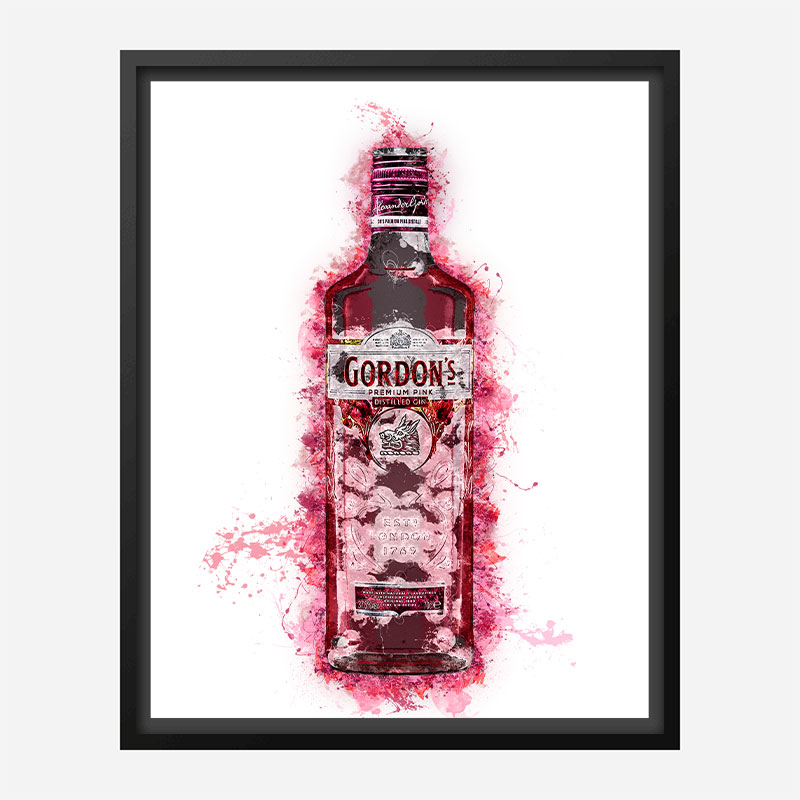 Pink Gin Art Print