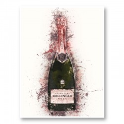 Bollinger Splash Art Print