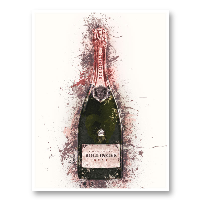 Bollinger Splash Art Print