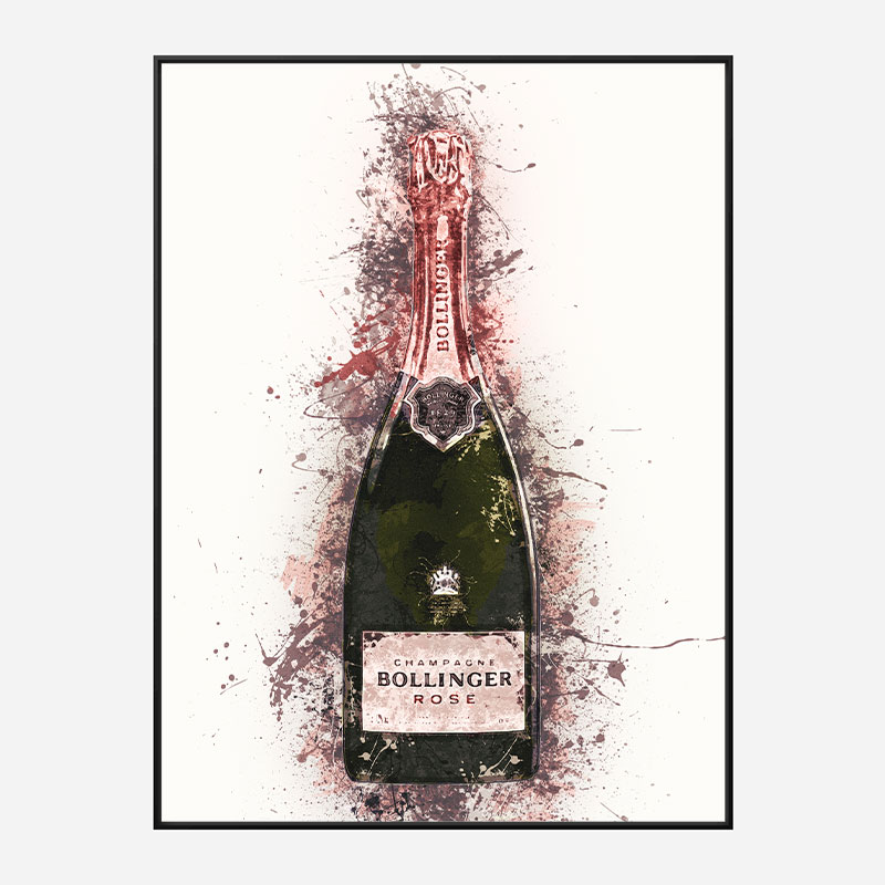 Bollinger Splash Art Print