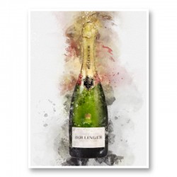 Bollinger Champagne Art Print