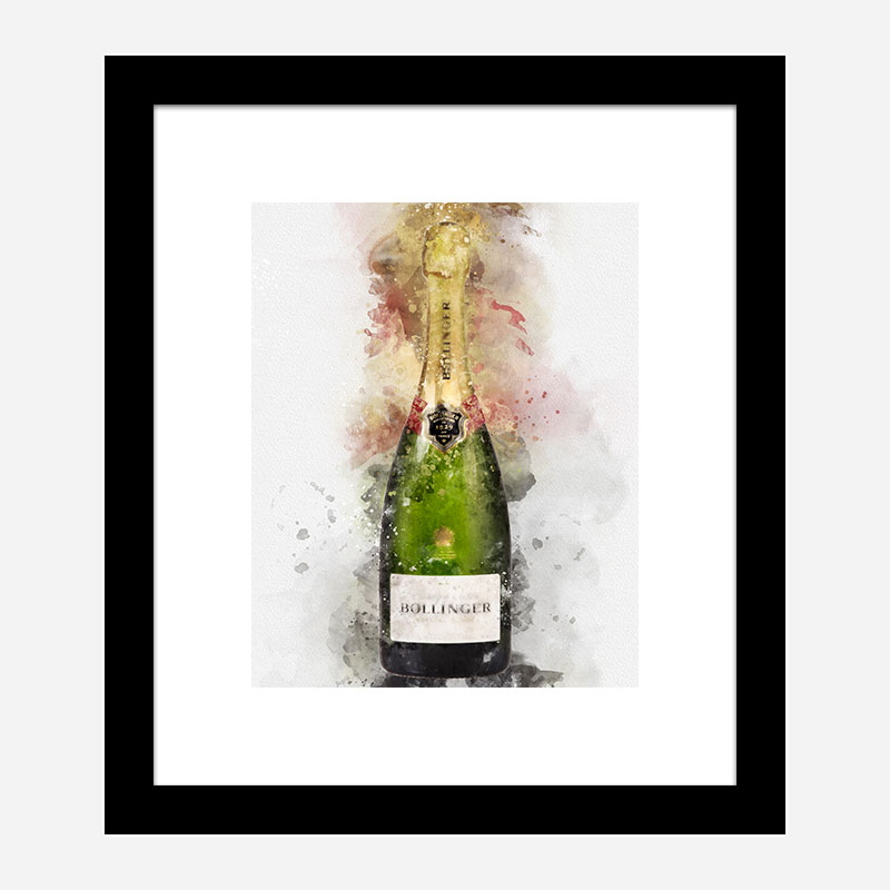 Bollinger Champagne Art Print
