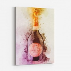 Laurent Perrier Cuvee Rose Champagne Art Print