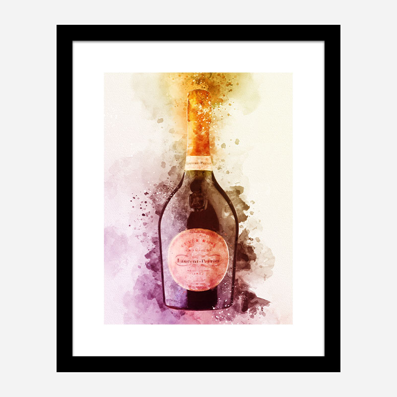 Laurent Perrier Cuvee Rose Champagne Art Print