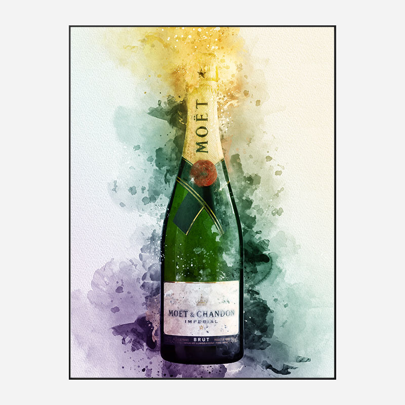 Moet & Chandon Imperial Brut Champagne Art Print