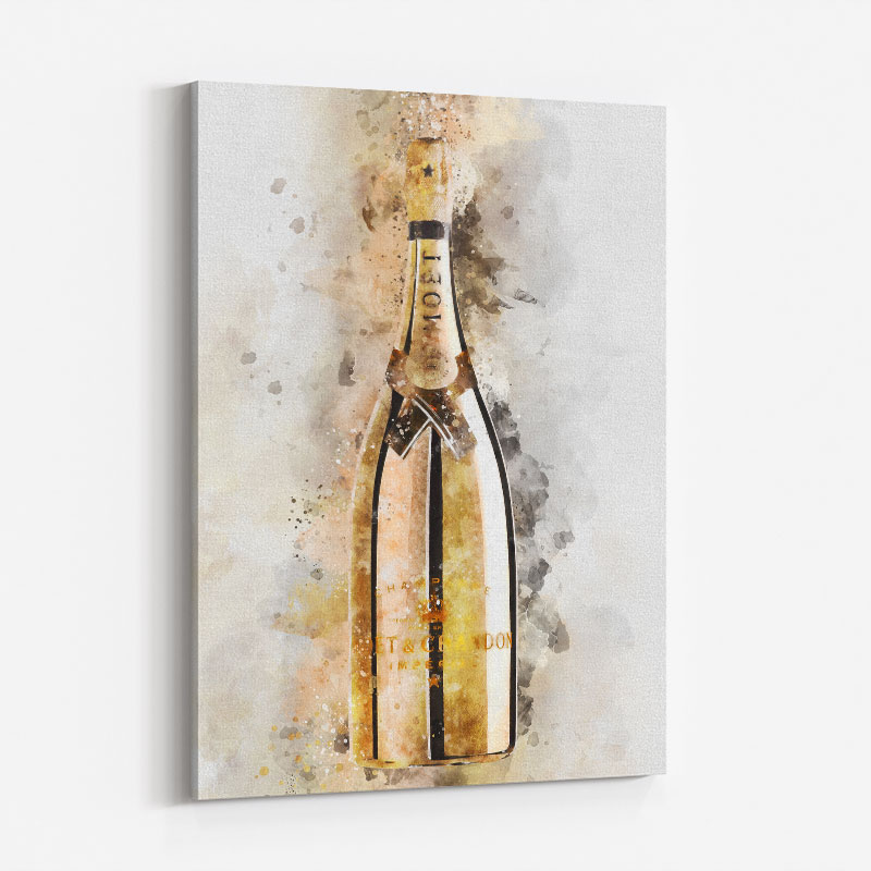 Moet & Chandon Golden Edition Champagne Art Print