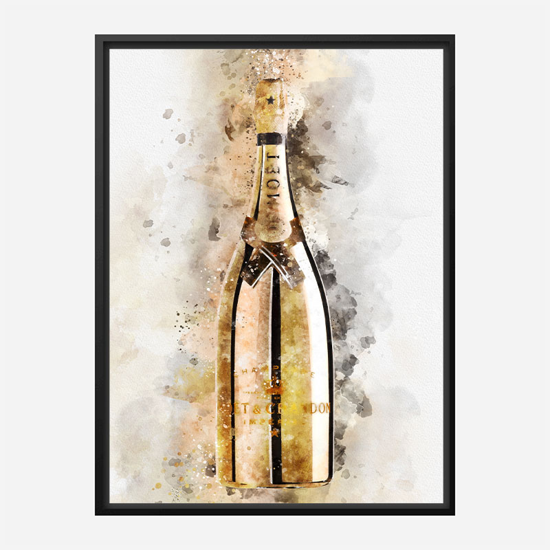 Moet & Chandon Golden Edition Champagne Art Print