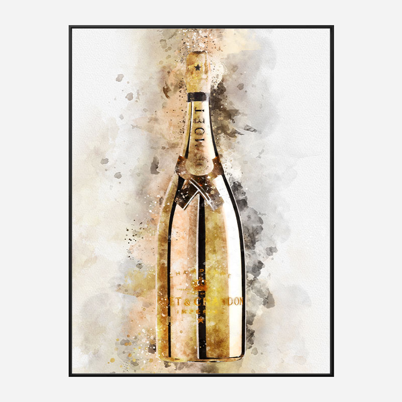 Moet & Chandon Golden Edition Champagne Art Print