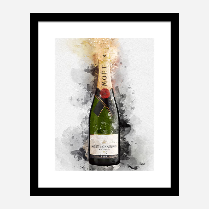 Moet & Chandon Imperial Brut Champagne Art Print