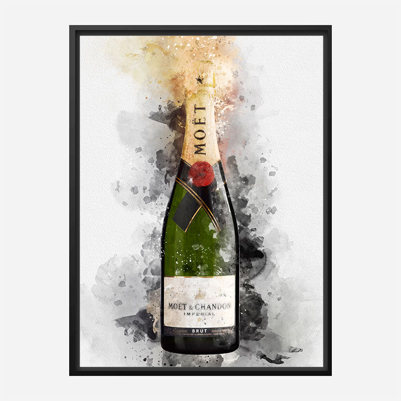 Moet & Chandon Imperial Brut Champagne Art Print